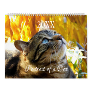 Portrait of a Cat Calendar - HAMbyWG