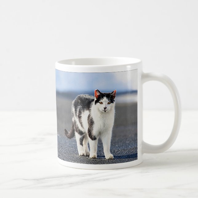 Portrait of a cat coffee mug (Right)