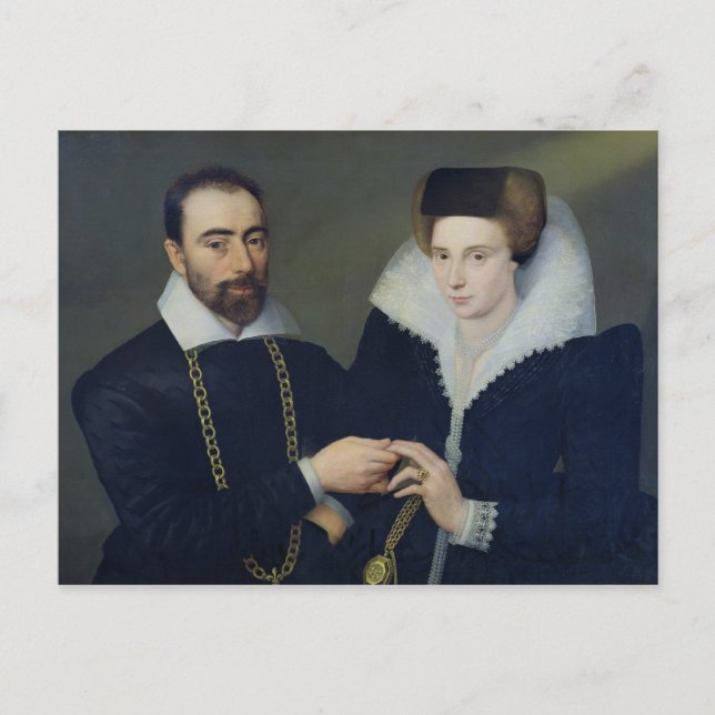Portrait of a Couple Postcard (Front)