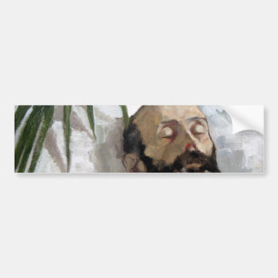 Portrait of a Dead Man (Mortality and Death) (Art) Bumper Sticker