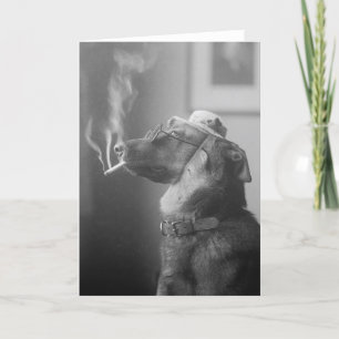 Portrait of a Dog, 1923 Card