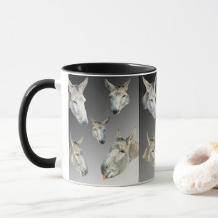 Portrait Of A Donkey, Mug