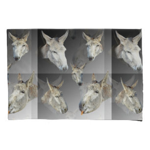 Portrait Of A Donkey, Pillowcase