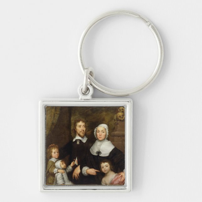 Portrait of a Family, Probably that of Richard Str Key Ring (Front)