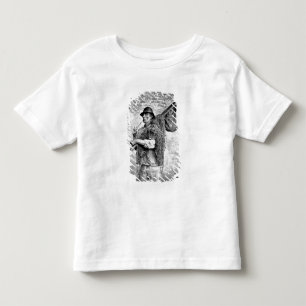 Portrait of a Fisherman Carrying his Nets (b/w pho Toddler T-Shirt