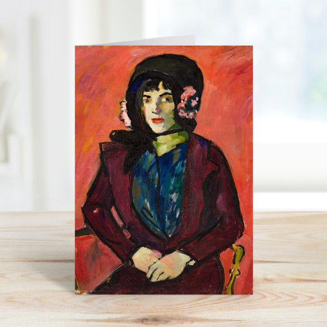 Portrait of a Girl | Henry Lyman Saÿen Card (Creator Uploaded)