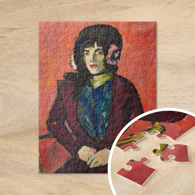 Portrait of a Girl | Henry Lyman Saÿen Jigsaw Puzzle (Creator Uploaded)