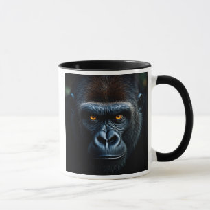 Portrait of a gorilla that calms the ardors. mug