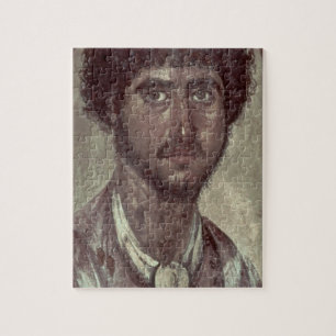 Portrait of a Greek, from Fayum, Romano-Egyptian, Jigsaw Puzzle