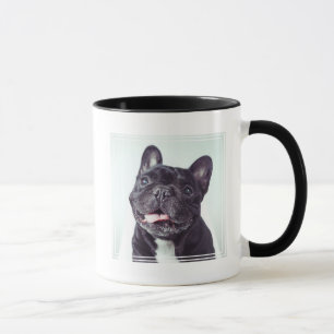 Portrait of a Happy French Bulldog Mug