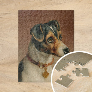 Portrait of a Jack Russel Terrier   Carl Reichert Jigsaw Puzzle