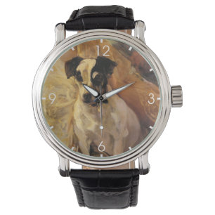 Portrait of a Jack Russell Dog (Animal Art) Watch