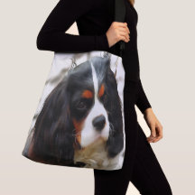 Portrait Of A King Charles Cavalier Spaniel