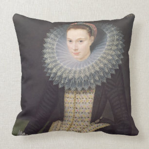 Portrait of a Lady, 1613 (oil on panel) Cushion