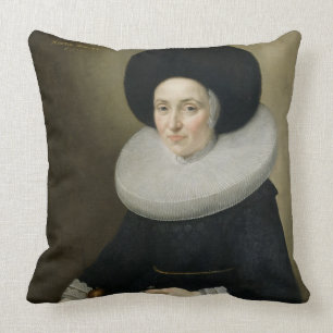 Portrait of a Lady, aged 47, 1647 (oil on canvas) Cushion