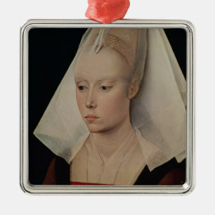 Portrait of a Lady, c.1450-60 Metal Ornament