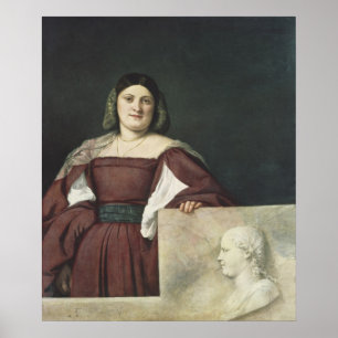 Portrait of a Lady , c.1510-12 Poster