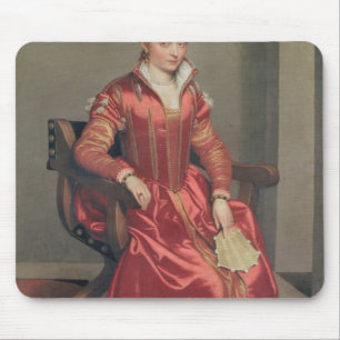 Portrait of a Lady, c.1555-60 Mouse Pad