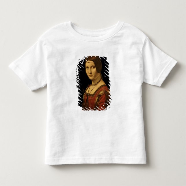 Portrait of a Lady from the Court of Milan Toddler T-Shirt (Front)