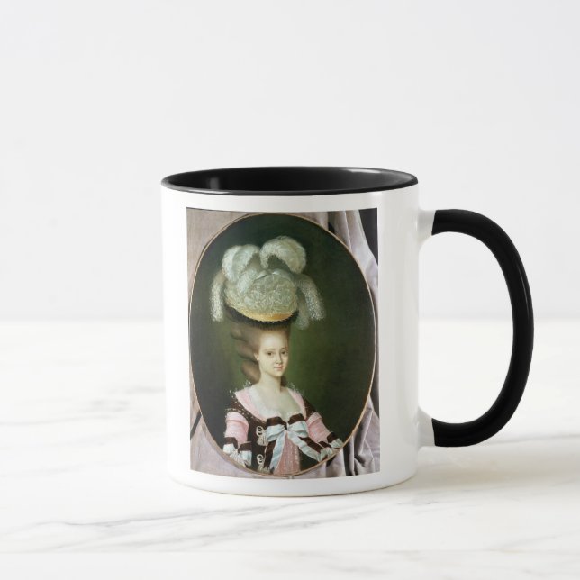 Portrait of a Lady in a Hat Mug (Right)