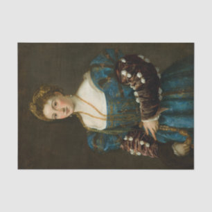 Portrait of a Lady La Bella by Titian Tissue Paper