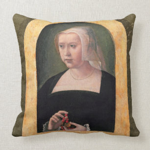 Portrait of a lady (panel) cushion