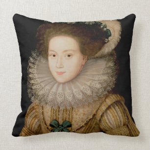 Portrait of a Lady, possibly Mary Queen of Scots ( Cushion