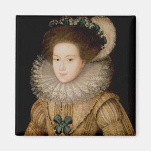Portrait of a Lady, possibly Mary Queen of Scots ( Magnet