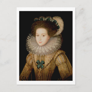 Portrait of a Lady, possibly Mary Queen of Scots ( Postcard
