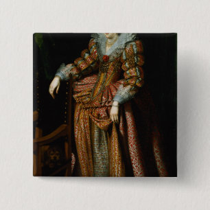 Portrait of a Lady said to be from the 15 Cm Square Badge