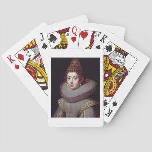 Portrait of a Lady, said to be Marguerite de Valoi Playing Cards