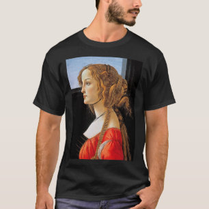 Portrait of a Lady, Sandro Botticelli T-Shirt