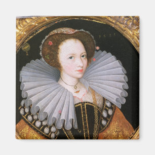 Portrait of a Lady with a Large Ruff Magnet