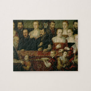 Portrait of a Large Family Jigsaw Puzzle