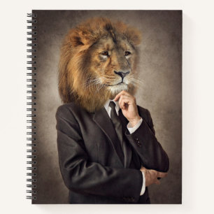 Portrait of A Lion Notebook