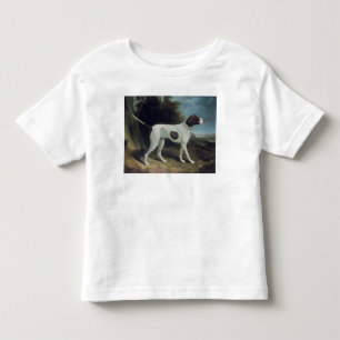 Portrait of a liver and white pointer toddler T-Shirt