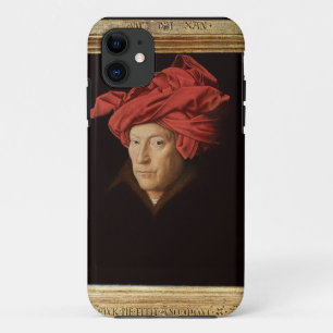 Portrait of a Man, 1433 (oil on oak) (see also 422 iPhone 11 Case