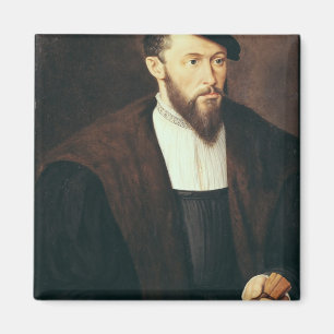 Portrait of a Man, 1549 Magnet