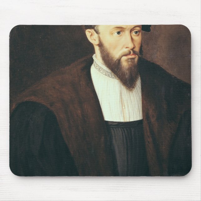 Portrait of a Man, 1549 Mouse Pad (Front)