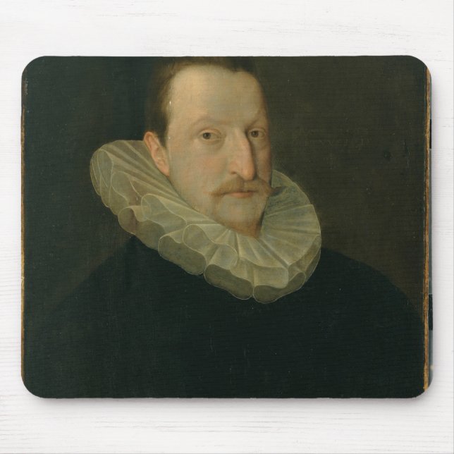 Portrait of a Man 2 Mouse Pad (Front)