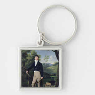 Portrait of a Man 3 Key Ring