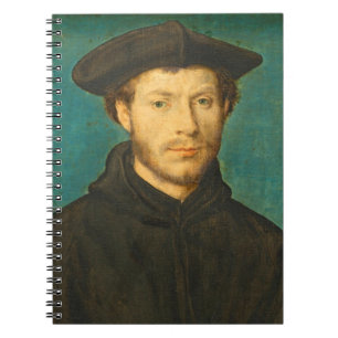 Portrait of a Man, c. 1536- 40 (oil on walnut) Notebook