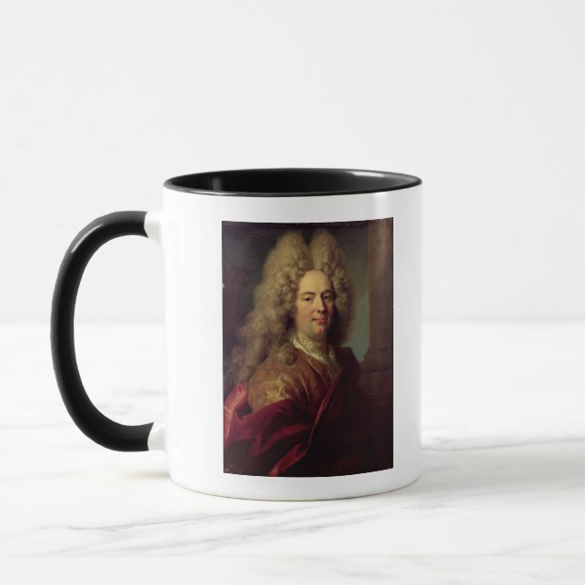 Portrait of a Man, c.1715 Mug (Left)