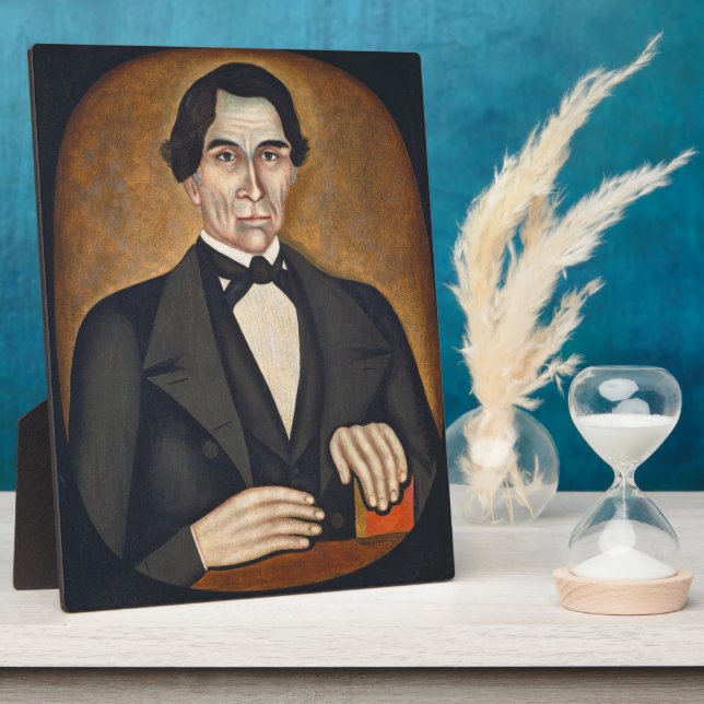 Portrait of a Man, c.1845 Plaque (Side)