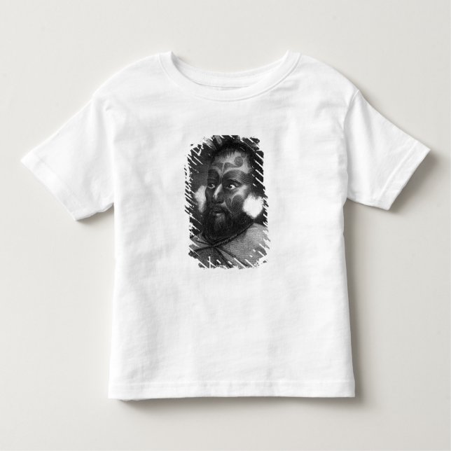 Portrait of a Man of New Zealand Toddler T-Shirt (Front)