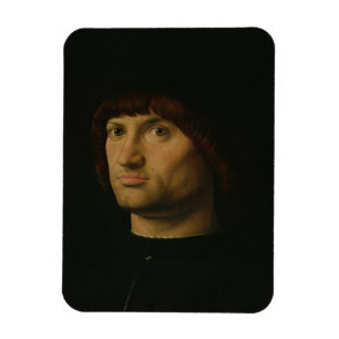 Portrait of a Man, or The Condottiere, 1475 (oil o Magnet