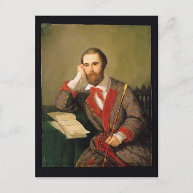 Portrait of a Man Postcard (Front)