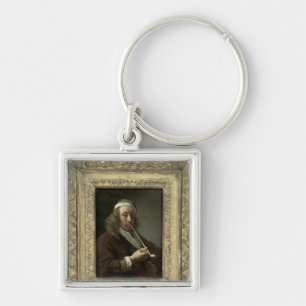 Portrait of a man, said to be the artist key ring