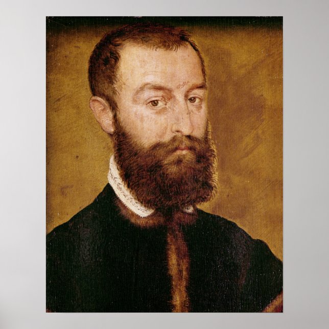 Portrait of a Man with a Beard Poster (Front)