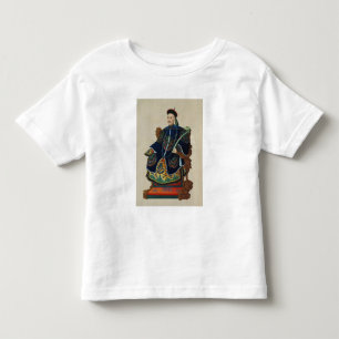 Portrait of a Mandarin (w/c) Toddler T-Shirt